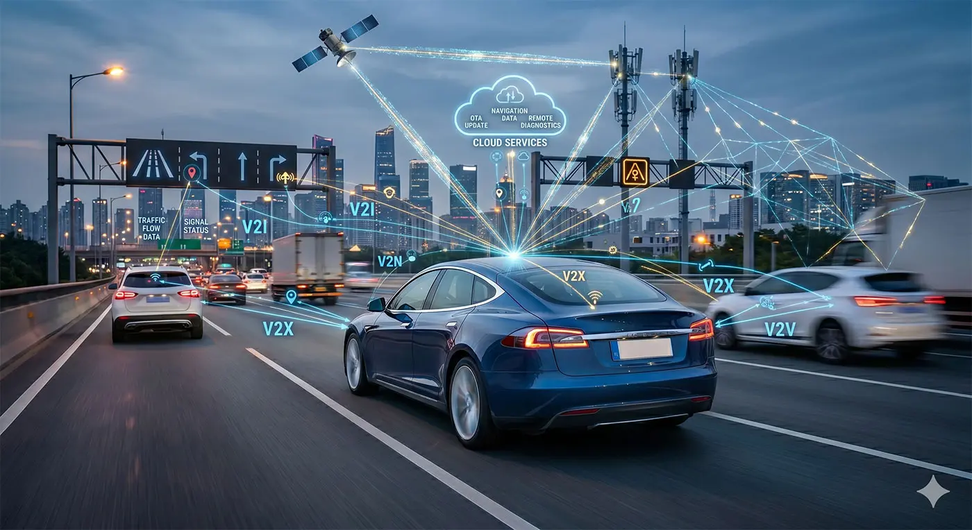 Connected Car Data: How Your 2026 Vehicle Communicates with the World